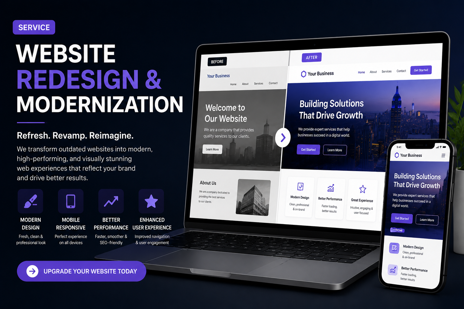 Website Redesign & Modernization